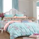 Customized flower printing bedding set, duvet cover set