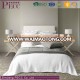 BS-0033 Luxury Hot Selling Natural Comfort Arabian White Bedding Set Satin